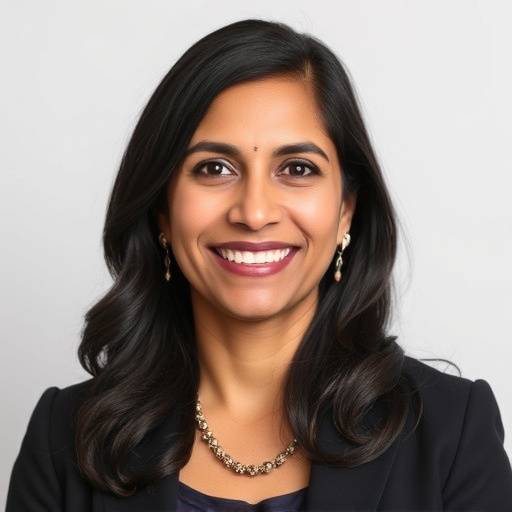 Portrait of Dr. Anya Sharma, Vitality Hub's Chief Wellness Officer