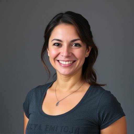 Portrait of Elena Rodriguez, Vitality Hub's Lead Exercise Physiologist