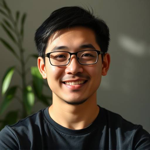 Portrait of Marcus Chen, Head Nutritionist at Vitality Hub